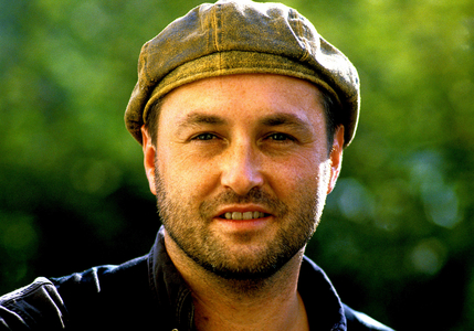 portrait of Irish writer Colum McCann (Mc Cann or Mac Cann, born 1965). 10/2003