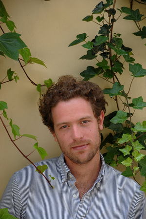 Portrait of Block Stefan Merrill, writer. Photography June 2008