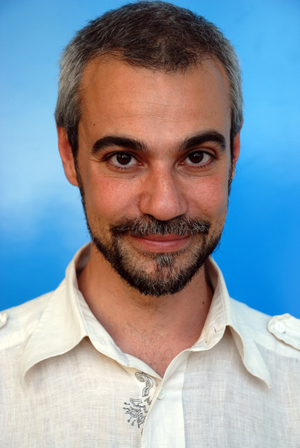 Portrait of the Italian writer Marco Malvaldi, 2013 Photography