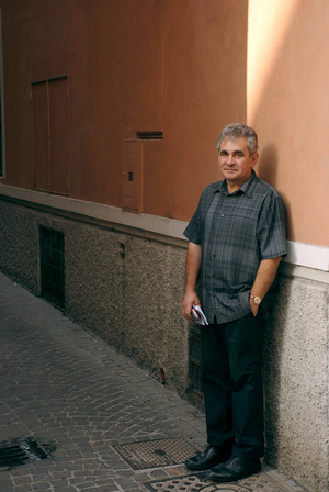 Portrait of the writer Bernardo Atxaga. photography 09/2008