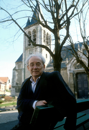 Portrait of Paul Ricoeur in 1998.