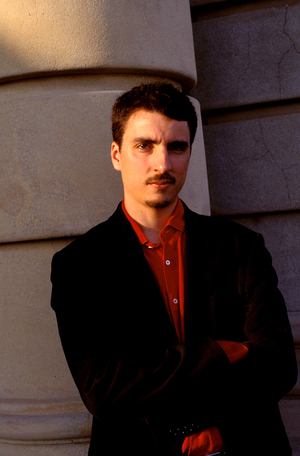 Portrait of Mario Desiati (photo)