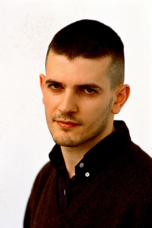 Portrait of the Italian writer Giuseppe Culicchia (born 1965).