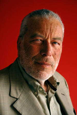 Portrait of the writer Danilo Mainardi in May 2008