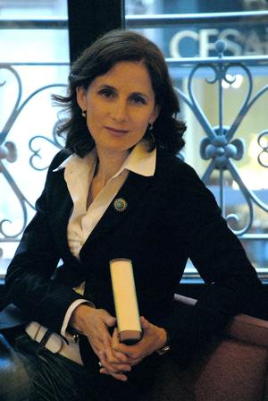 Portrait of Margaret Mazzantini. Photography March 2009.