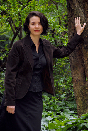 Portrait of Canadian writer Alissa York. May 2008
