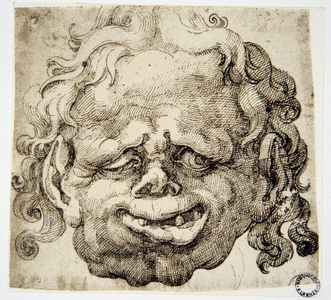 Baldassarre Peruzzi (1481 - 1536): Caricature or monstrous figure