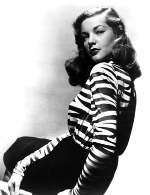Portrait of American actress Lauren Bacall circa 1944