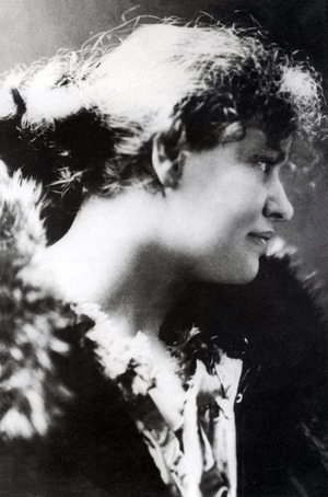 Portrait of the German writer Lou Andreas Salome (1861-1937) in 1897