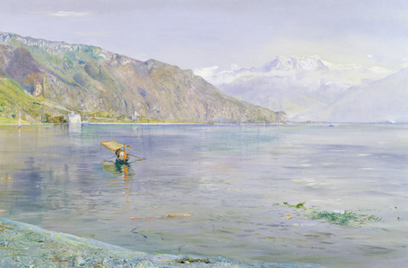 Drifting, c.1884 (oil on canvas)