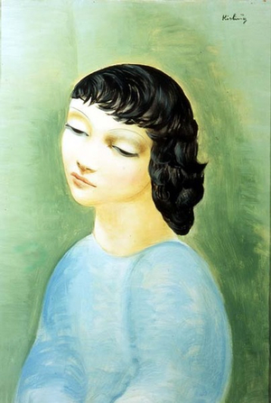 Young Girl in Blue