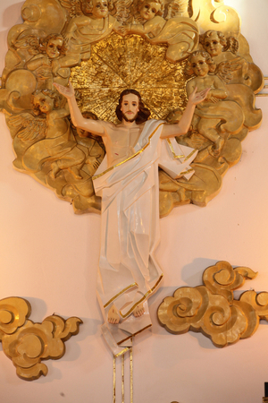 Resurrection sculpture, Ho Chi Minh City, Vietnam