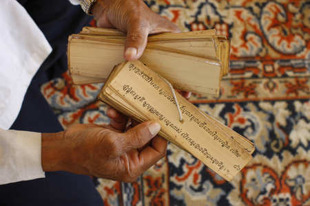 Sylver PagodaFortune teller, Phnom Penh, Cambodia
