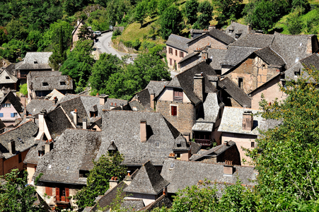 Village of Conques,