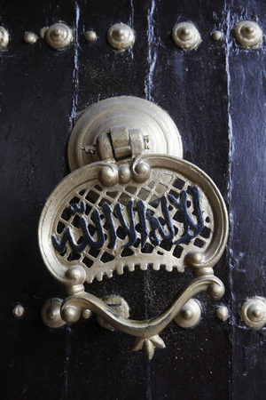 Saheb Ettabaa mosque door, Tunis, Tunisia
