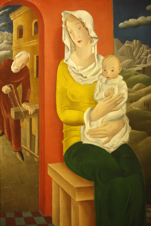 Madonna with Pullover, 1930. Molnar-C Pal, Budapest, Hongrie