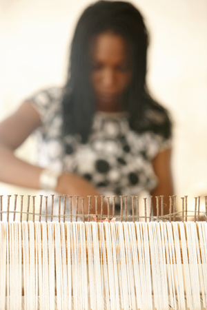 Weaver, Popenguine, Senegal