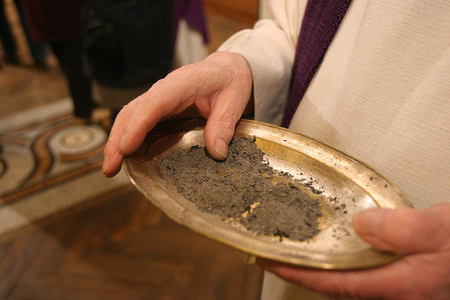 Ash wednesday, Paris, France