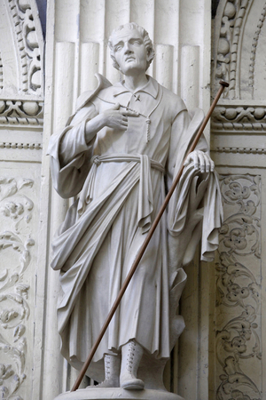 Chiesa di San Matteo, Lecce, Apulia Statue of Saint Matthew, Lecce, Italie