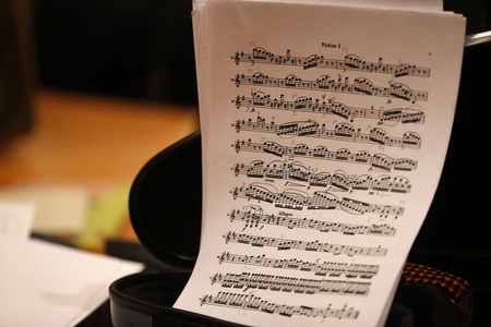 Music score - Villemomble, France