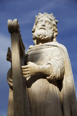 David statue in Salon-de-Provence, Salon de Provence, France