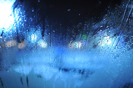 Fogged windshield Paris France