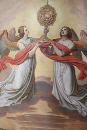 St Peter's Church (Peterskirche) Eucharist, Vienna, Austria