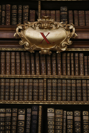 Library at the Abbey of Melk Melk Autriche