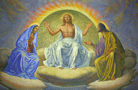 Cordi Jesu catholic church fresco Le Caire Egypt