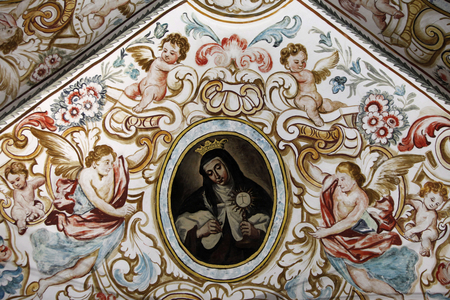 Paintings in Iglesia ex-conventual de Ntra. Sra del Carmen Antequera Espagne