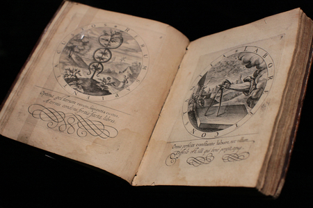 Freemasons' museum Freemason book, Paris, France