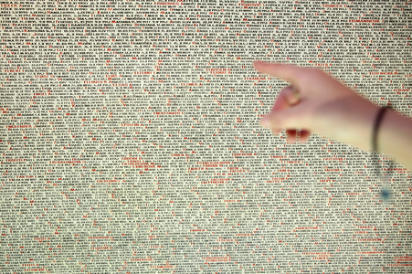Pinkas synagogue ; Memorial to the 80,000 Jewish Victims of the Holocaust from Bohemia and Moravia ; Wall of names ; Prague Czech Republic