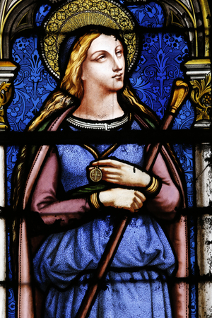 Sainte-Clotilde church. Sainte-Genevieve.