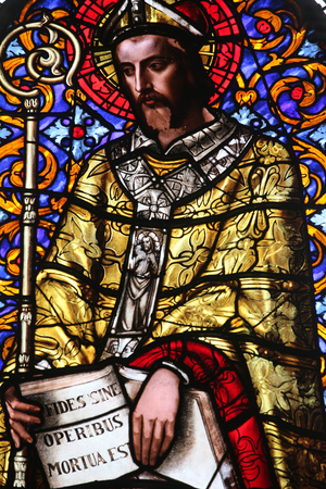 Stained glass : Saint Martin Paris France