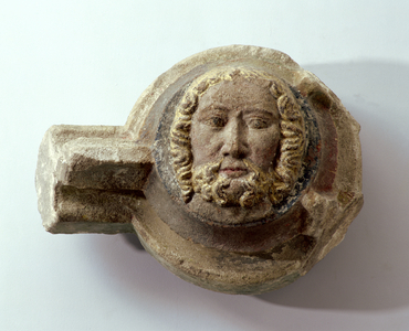 Boss depicting an icon of truth, from the Hospital Church of the Holy Ghost, Nuremberg, c.1335 (sandstone)