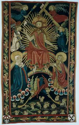 Grave carpet of the Volckamer family, from Nuremberg, c.1450 (textile)