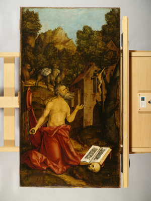 St Hieronymus, c.1520 (oil on panel)