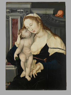 Madonna and Child, 1530 (oil on panel)