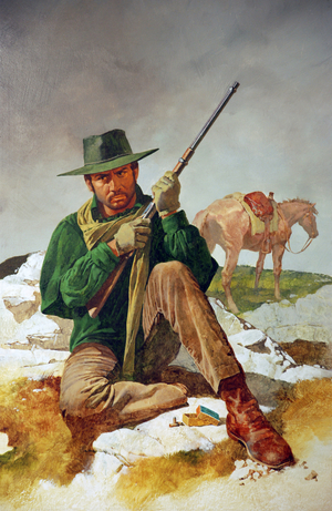 Spanish Ridge (colour litho)
