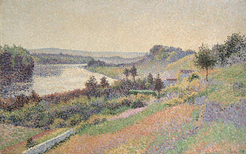 The Seine at Herblay, 1890 (oil on canvas)
