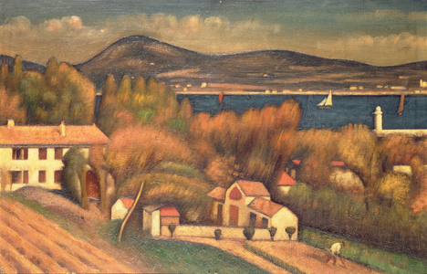 St Tropez, 1925 (oil on canvas)