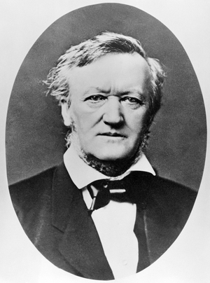 Portrait of the composer Richard Wagner (1813-1883) about 1860