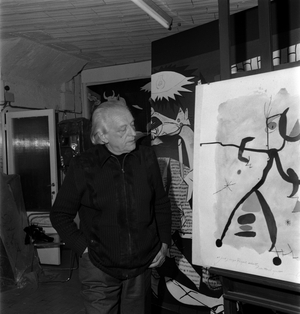 THE POET RAFAEL ALBERTI IN VENICE - 1973