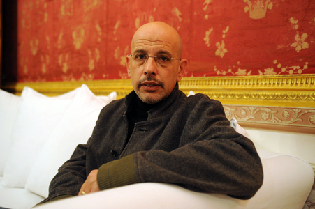 venise 27/11/2008. the poet and writer Lello Voce. Photo Buso