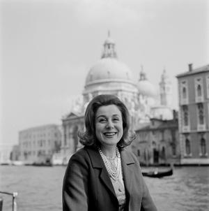THE OPERA SINGER ANTONIETTA STELLA - VENICE - 1963