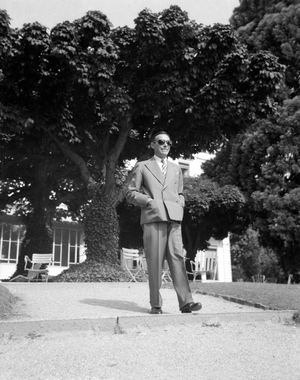 THE PIANIST ALEXANDRE BRAILOWSKI (Alexander Brailowsky) - LAUSANNE - 1947 -