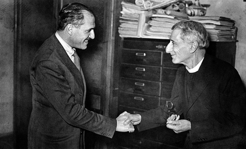 THE POLITICIAN AND JOURNALIST DON LUIGI STURZO - ROME - 1949