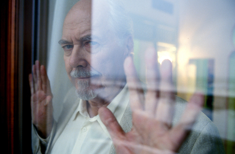 Portrait of American director Robert Altman in