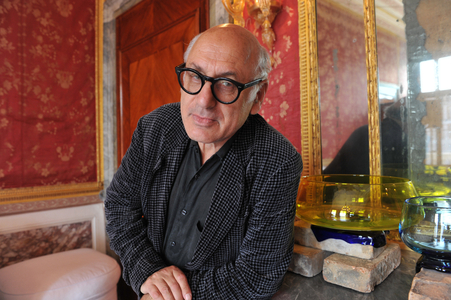 Venice 13/5/10 - The composer and pianist Michael Nyman musica pianista