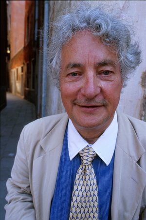 Professor anthropologist Marc Auge in Venice in June 1999
